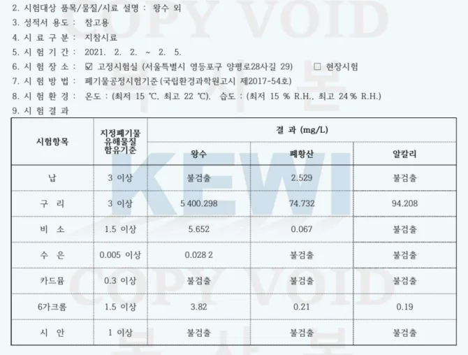 왕수 테스트 자료
